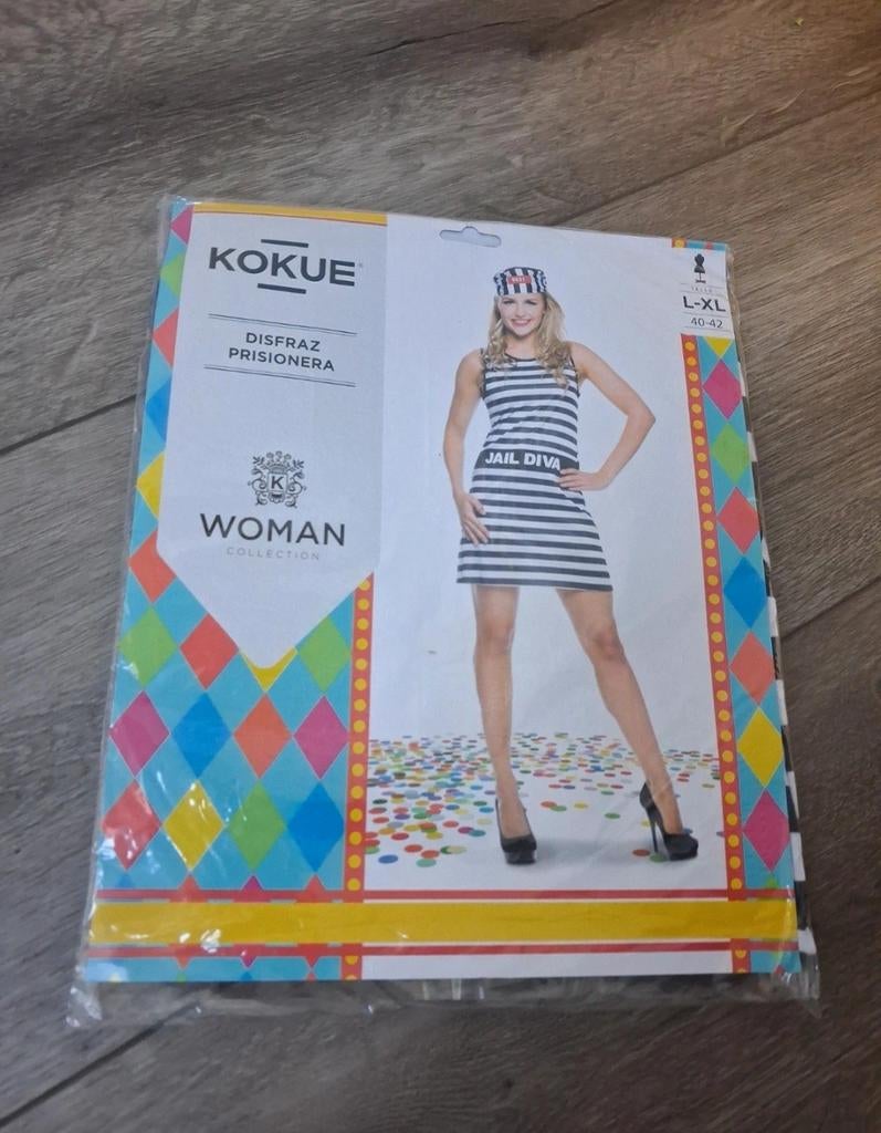 Kokue Boevenjurk L-XL Nieuw - Carnaval/Themafeest, Kleding | Dames, Carnavalskleding en Feestkleding, Ophalen, Carnaval, Maat 46/48 (XL) of groter