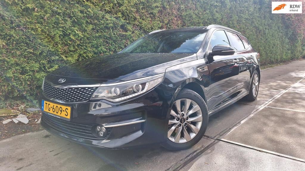 Kia Optima Sportswagon 1.7 CRDi DynamicLine, Voorwielaandrijving, 1685 cc, Leder en Stof, Origineel Nederlands