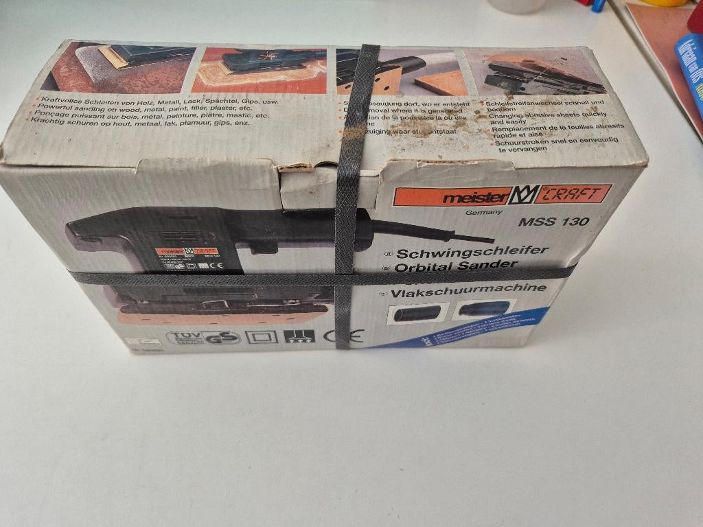 vlak schuurmachine, Ophalen, Nieuw, Minder dan 600 watt, Vlakschuurmachine