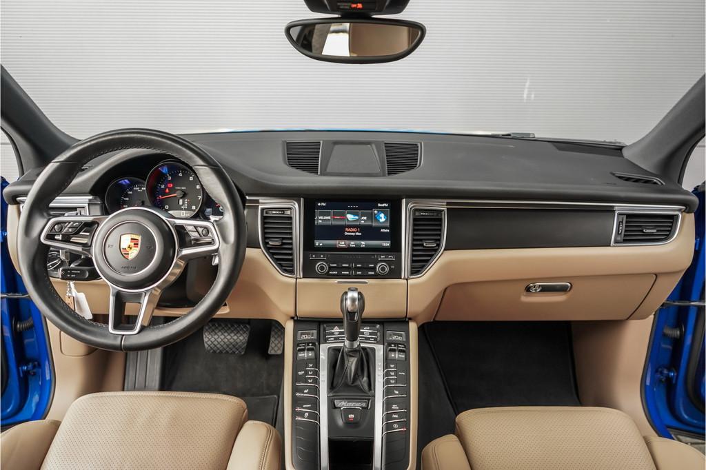Porsche Macan 2.0 Stuur & Stoelverw Leder 14-Wegs Stoel, Automaat, 12 maanden, Gebruikt, Blauw