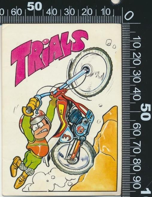Sticker: Panini - Fantastickers - Trails (1), Ophalen of Verzenden, Zo goed als nieuw, Auto of Motor