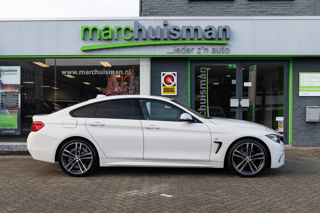 BMW 4-serie Gran Coupé 418i Executive / M SPORT / NL AUTO /, Automaat, 12 maanden, Gebruikt, Wit