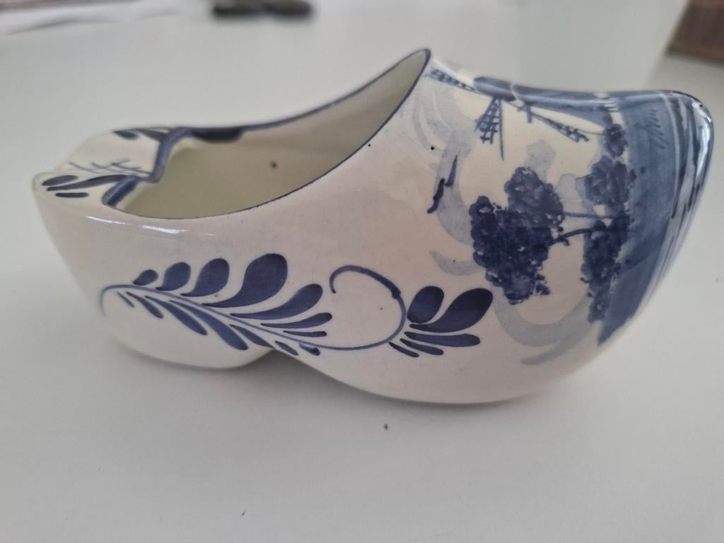 Delfts blauw klompje (asbak), Antiek en Kunst, Antiek | Keramiek en Aardewerk, Ophalen of Verzenden