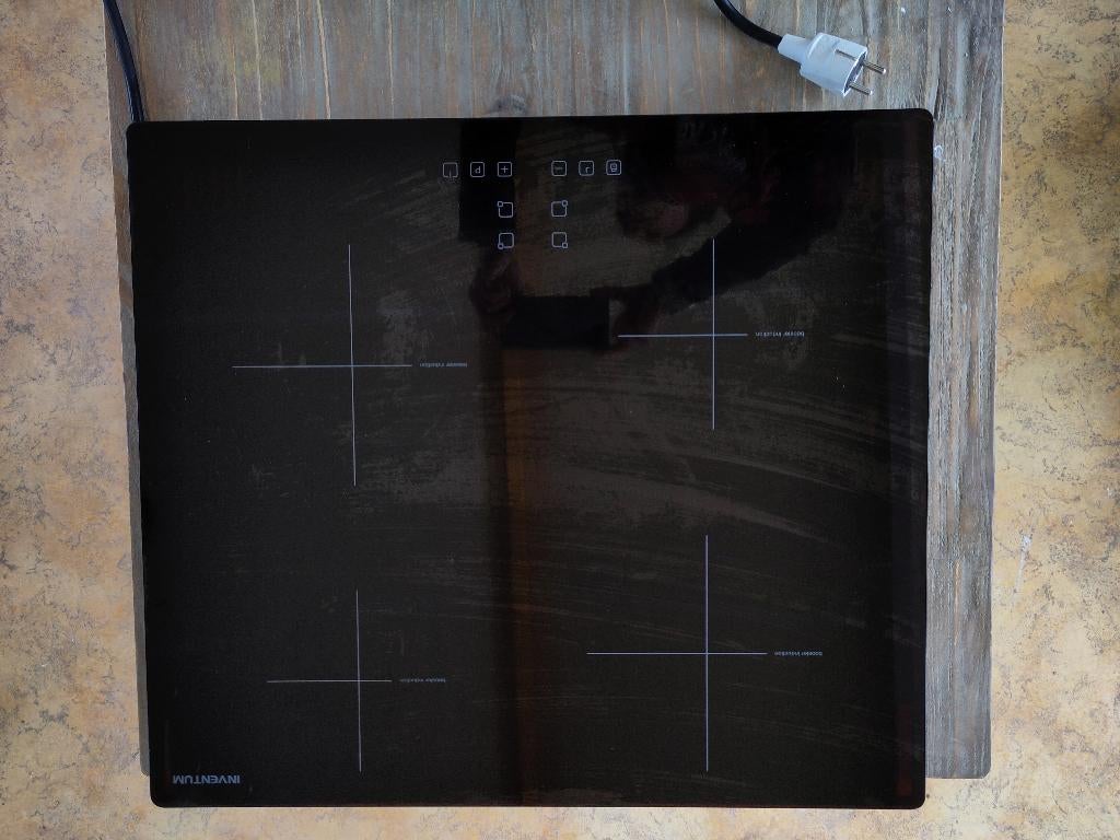 Inventum inductie kookplaat, Witgoed en Apparatuur, Kookplaten, Ophalen, 4 kookzones, Zo goed als nieuw, Inductie