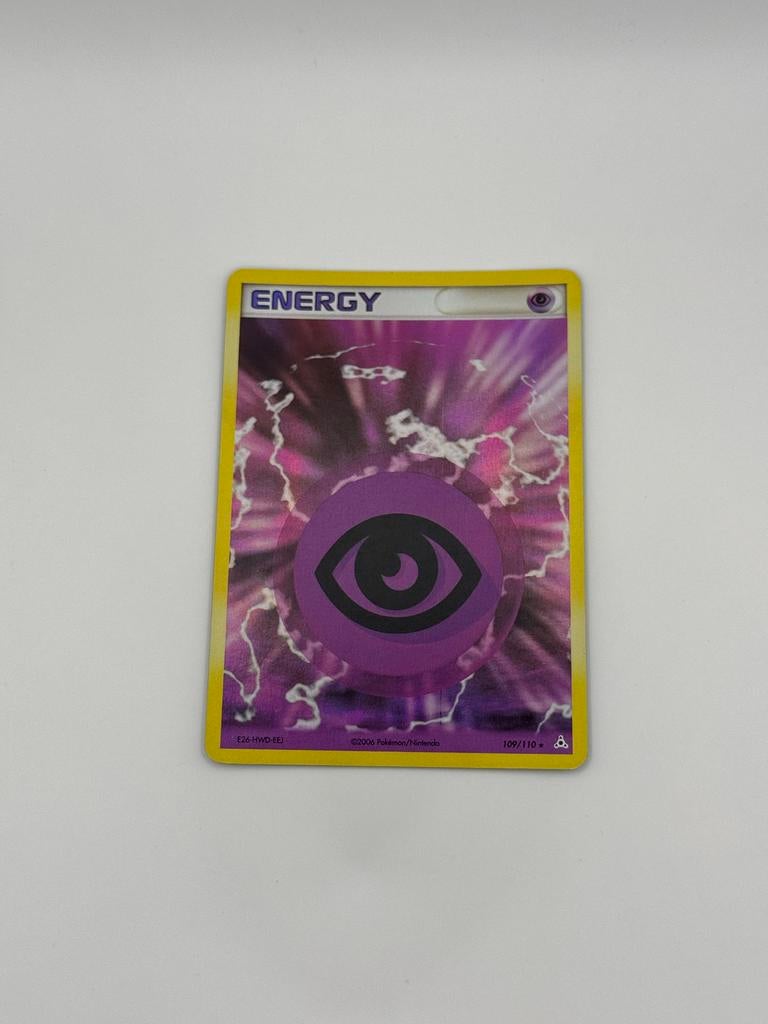 Psychic Energy, 109/110, EX Holon Phantoms, Reverse Holo, Ophalen of Verzenden, Zo goed als nieuw, Losse kaart, Foil