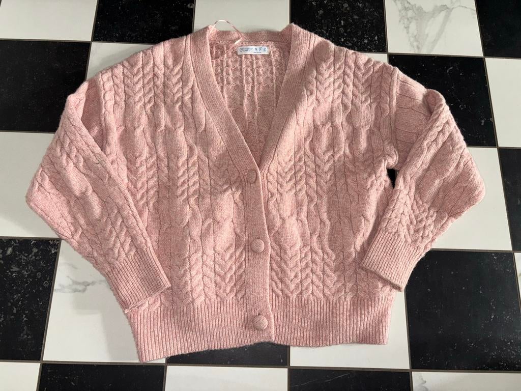Primark roze vest S, Kleding | Dames, Truien en Vesten, Ophalen of Verzenden, Zo goed als nieuw, Maat 36 (S), Roze