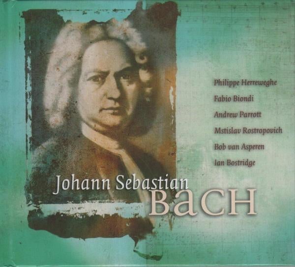 Cd Johann Sebastian Bach (Herreweghe,Biondi,Parrott,Asperen), Ophalen of Verzenden, Barok, Gebruikt, Overige typen