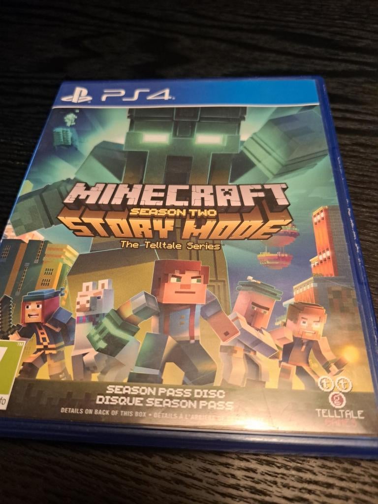 Minecraft Story Mode Season Two PS4 - The Telltale Series, Avontuur en Actie, 1 speler, Ophalen of Verzenden, Zo goed als nieuw