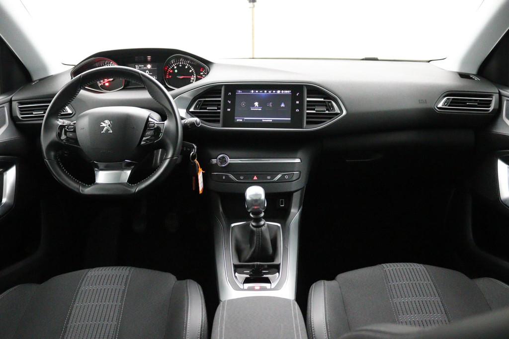 Peugeot 308 SW CARPLAY*130PK*PANO*NAVI*CAMERA*HAAK*CRUISE*EC, Voorwielaandrijving, Stof, Gebruikt, Euro 6