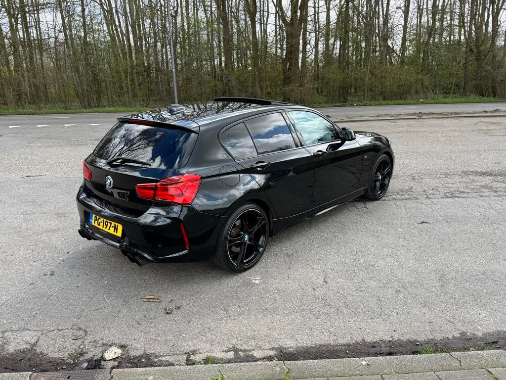 BMW 1-Serie 120i hig exceutive, shadow midnight M-pakket, Auto's, 1998 cc, Achterwielaandrijving, 4 cilinders, Zwart