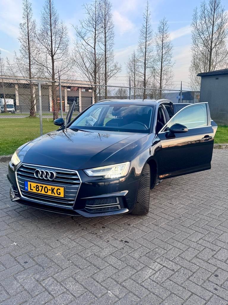 Audi A4 1.4 Tfsi 150pk S Tronic 2017 Zwart, Auto's, Audi, USB, 4 cilinders, 150 pk, A4