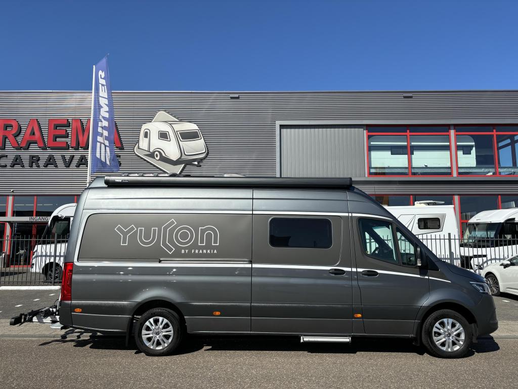 Frankia Yucon 7.0 Lounge rondzit Mercedes V6 automaat, Buscamper of Camperbus, Ringverwarming, Tot en met 2, Bedrijf