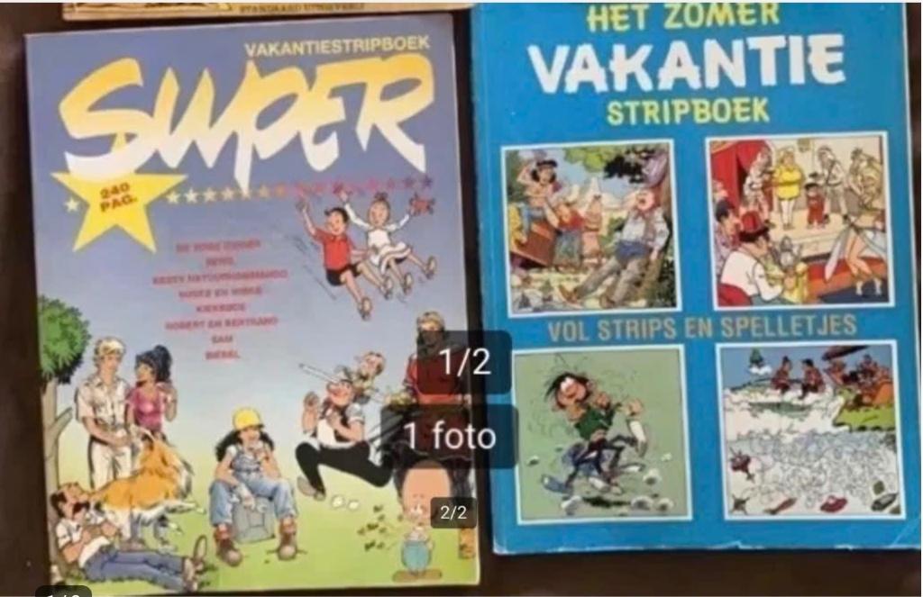 4 diverse Suske en Wiske vakantieboeken, Boeken, Stripboeken, Meerdere stripboeken, Ophalen of Verzenden, Gelezen