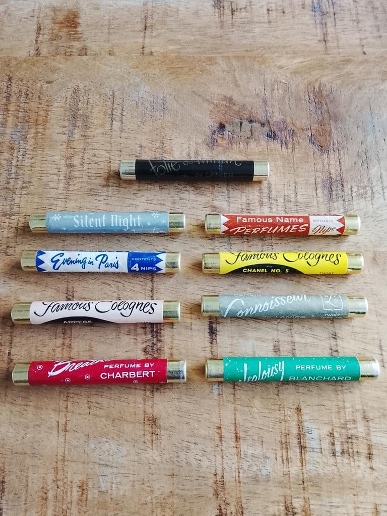 Perfume nips vintage lot!, Ophalen of Verzenden, Proef of Tester