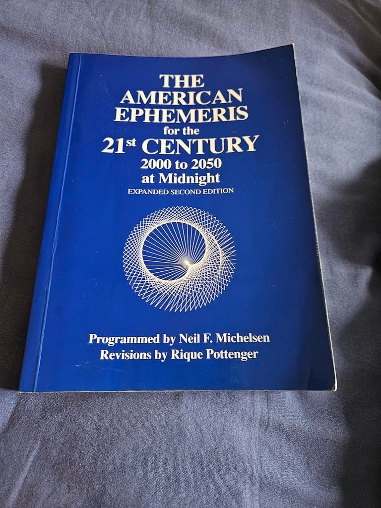 The American Ephemeris 2000-2050 - Astrologie/Astronomie, Ophalen of Verzenden, Gelezen, Overige wetenschappen
