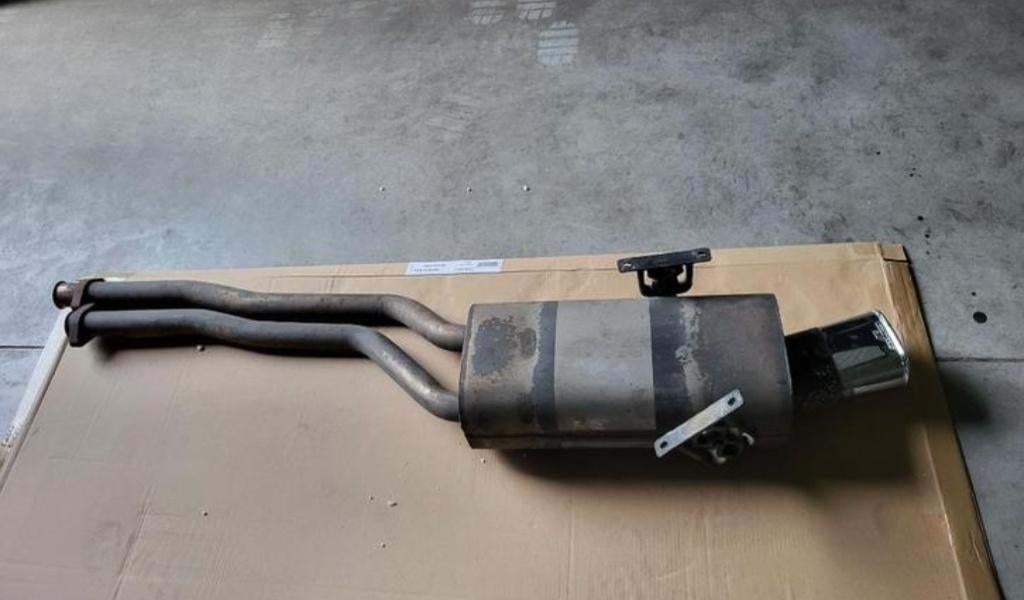 Originele BMW E36 AC Schnitzer RVS Einddemper | zeldzaam, Ophalen of Verzenden, Gebruikt, BMW