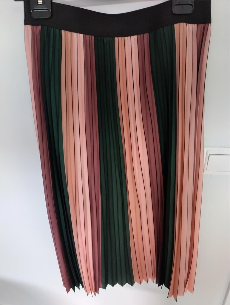 Anna rok meerkleurig maat 38, Ophalen of Verzenden, Zo goed als nieuw, Maat 38/40 (M), Onder de knie