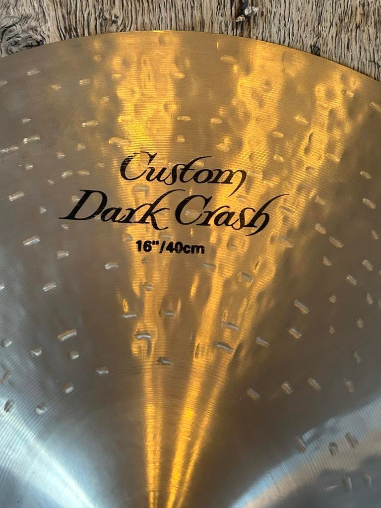 16” Zildjian K Custom Dark Crash (2017) - Zo goed als nieuw, Usa, Drums of Percussie, Ophalen of Verzenden, Zo goed als nieuw