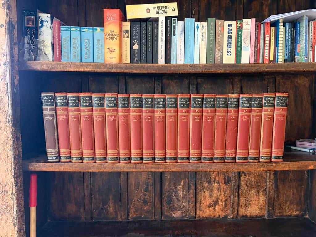 Complete set Grote Winkler Prins Encyclopedie (7e editie), Boeken, Ophalen, Zo goed als nieuw, Algemeen, Complete serie