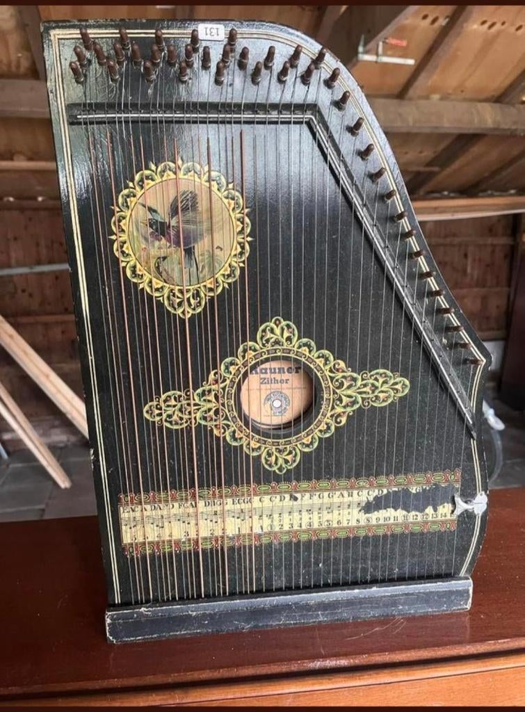 instrument Rauner Zither, Ophalen