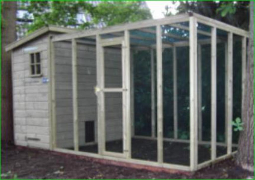 🐓KIPPENHOK met legnest  🥚kippenren overdekt op maat🔨🪚, Dieren en Toebehoren, Meerdere dieren, Kip