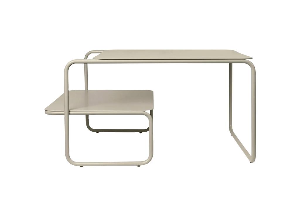 Ferm Living Level Salontafel - Cashmere | Van €449, nu, 100 tot 150 cm, Nieuw, Ferm Living, Ferm Living