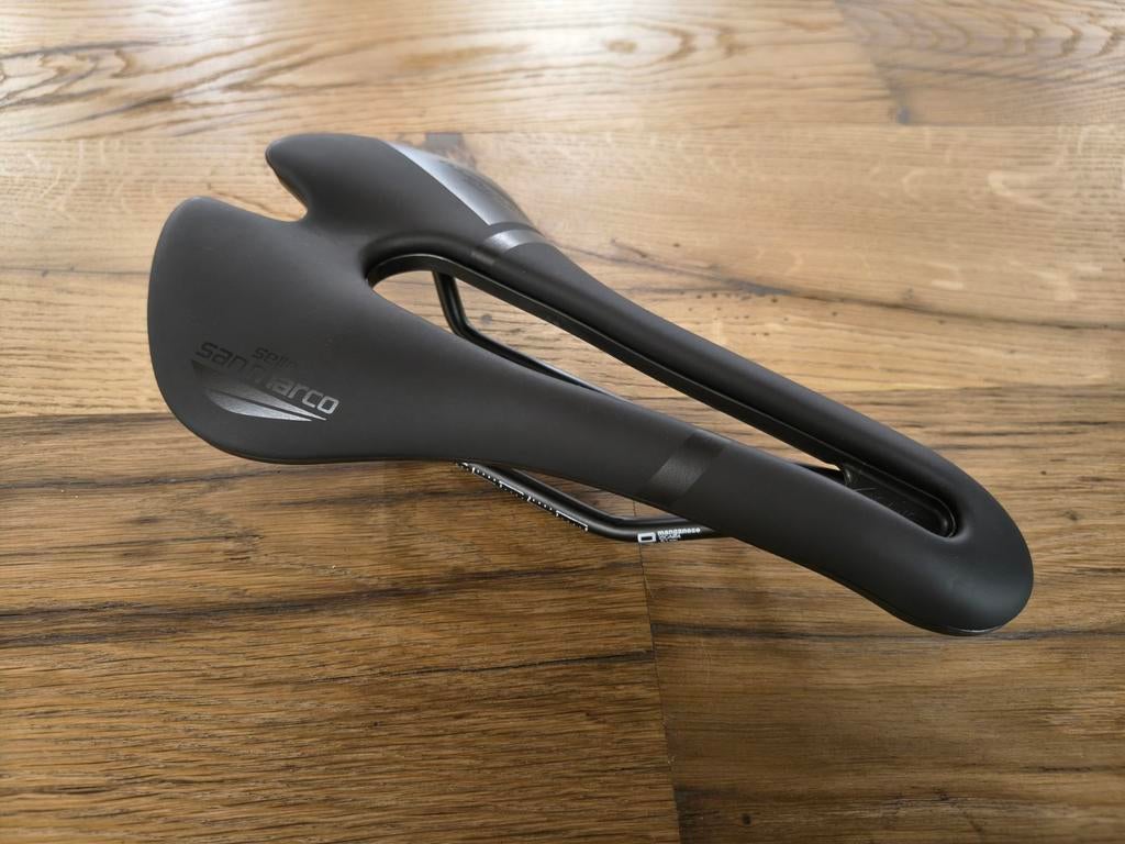 Selle San Marco Aspide Short Open-Fit | Race - ATB zadel, Nieuw, Ophalen of Verzenden, Zadel, Info@fietscentrumzuidlaren.nl