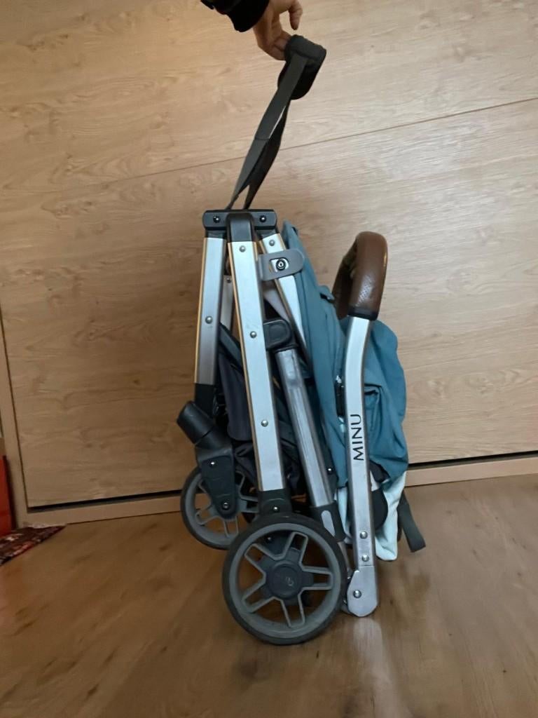 Kinderwagen en buggy Opklapbaar UPPAbaby Minu, Gebruikt, Combiwagen, Met reiswieg, Ophalen