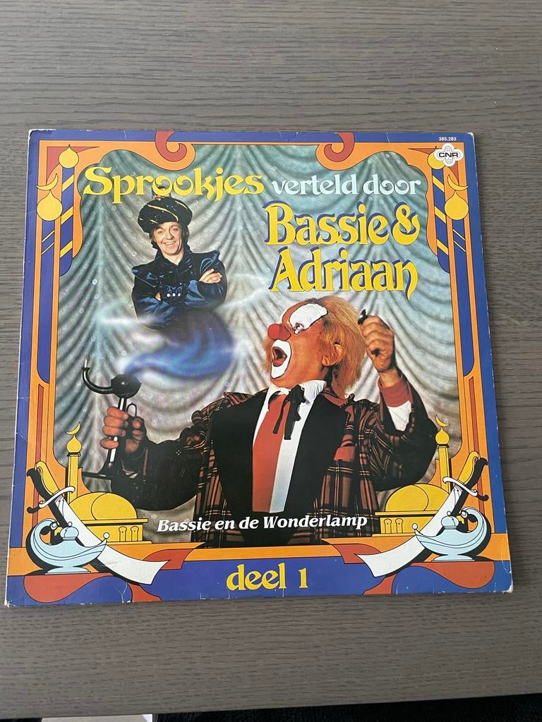 Bassie & Adriaan - Sprookjes Verteld - Vinyl LP, Cd's en Dvd's, Vinyl | Kinderen en Jeugd, Ophalen of Verzenden, Zo goed als nieuw