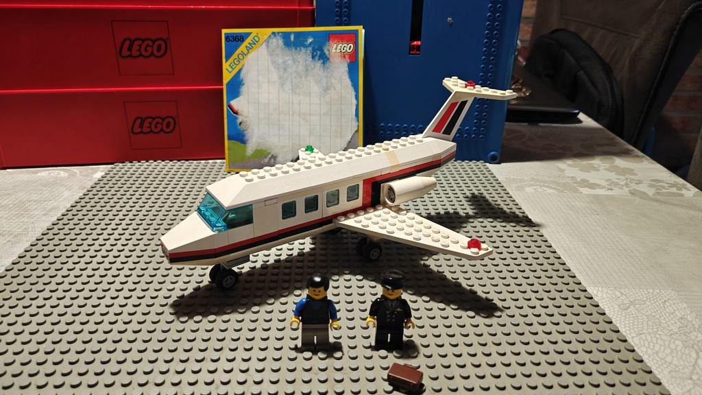 Lego Legoland Jet Airliner 6368, Ophalen of Verzenden, Gebruikt, Complete set, Lego