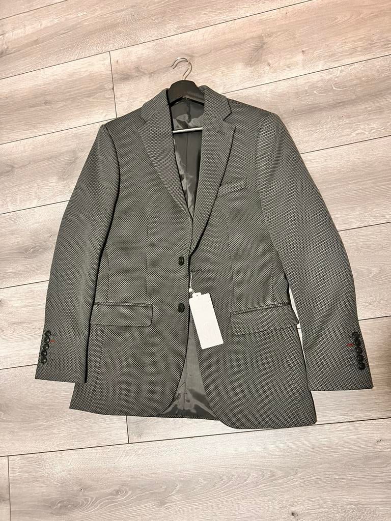 NIEUW: WAM Classic Colbert - Coventry Anthracite - Maat 48, Kleding | Heren, Kostuums en Colberts, Zo goed als nieuw, Maat 48/50 (M)