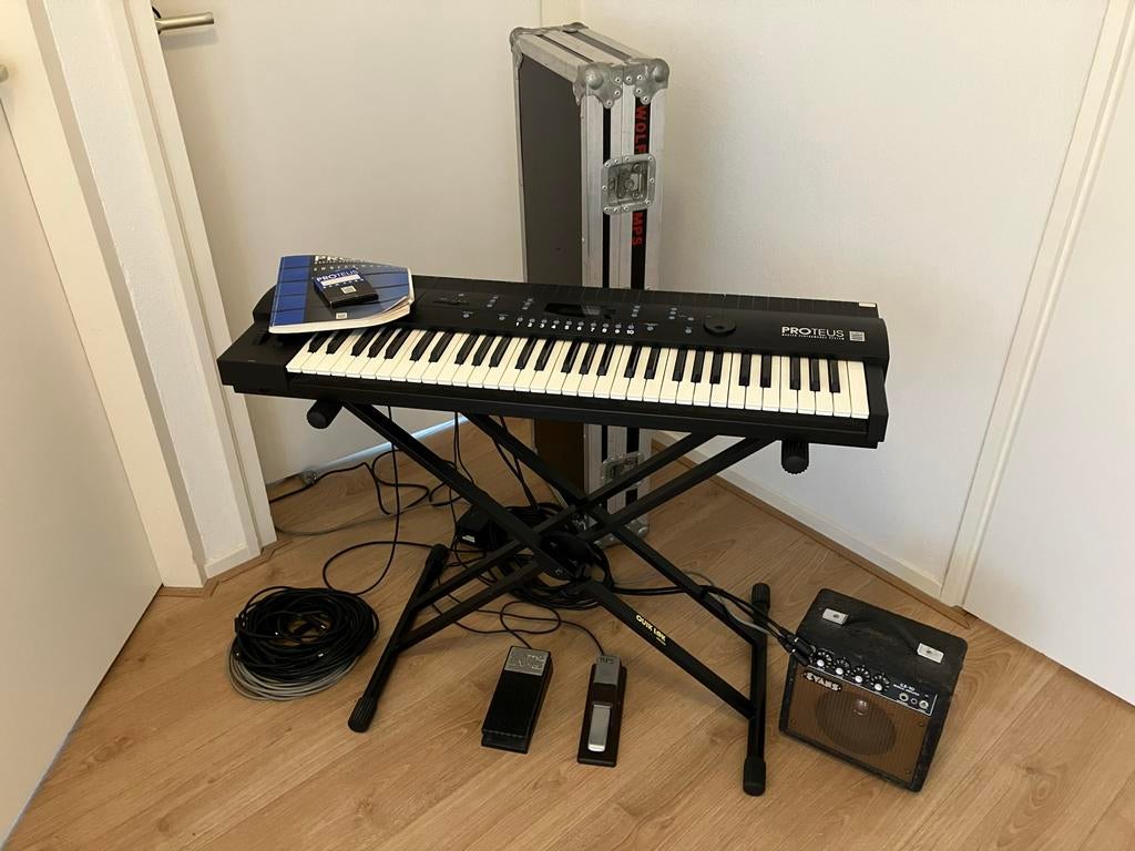 E-mu Proteus MPS Compleet met Accessoires, Gebruikt, Overige aantallen, Met standaard, Ophalen