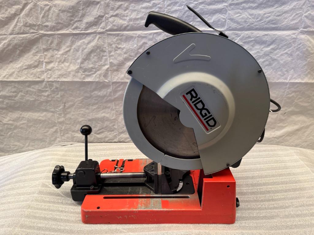 Ridgid 590-L droogzaagmachine zaagmachine afkortzaag metaal, Ophalen, Gebruikt, 70 mm of meer, Afkortzaag