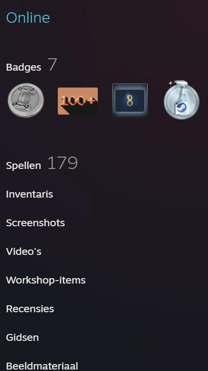 Steam Account (179 verschillende games), Online, Overige genres, 1 speler, Nieuw