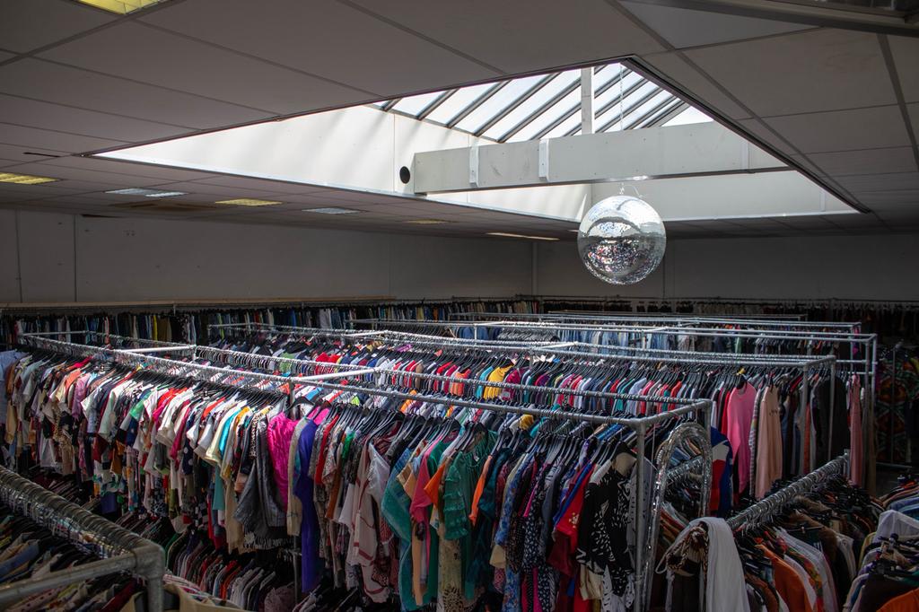 Groothandel in vintage kleding, Ophalen, Textiel