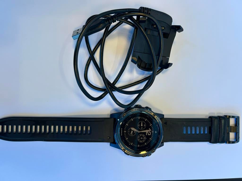 Garmin Descent MK1 titanium sapphire duikhorloge, Ophalen of Verzenden, Zo goed als nieuw, Duikcomputer