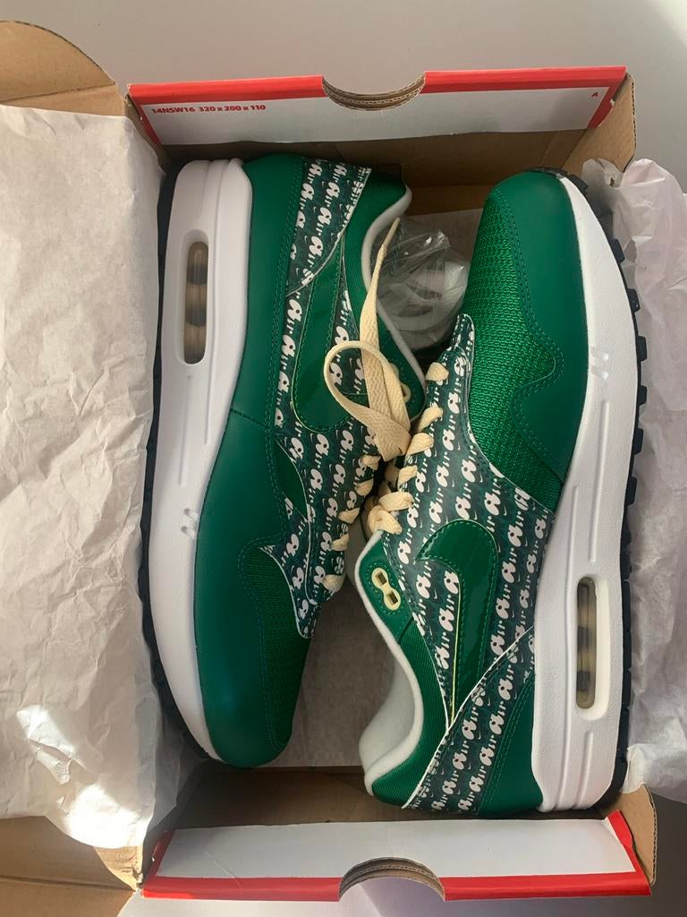 Nike Air Max 1 Limeade maat 44 nieuw., Kleding | Heren, Schoenen, Overige kleuren, Nieuw, Ophalen of Verzenden, Sneakers of Gympen