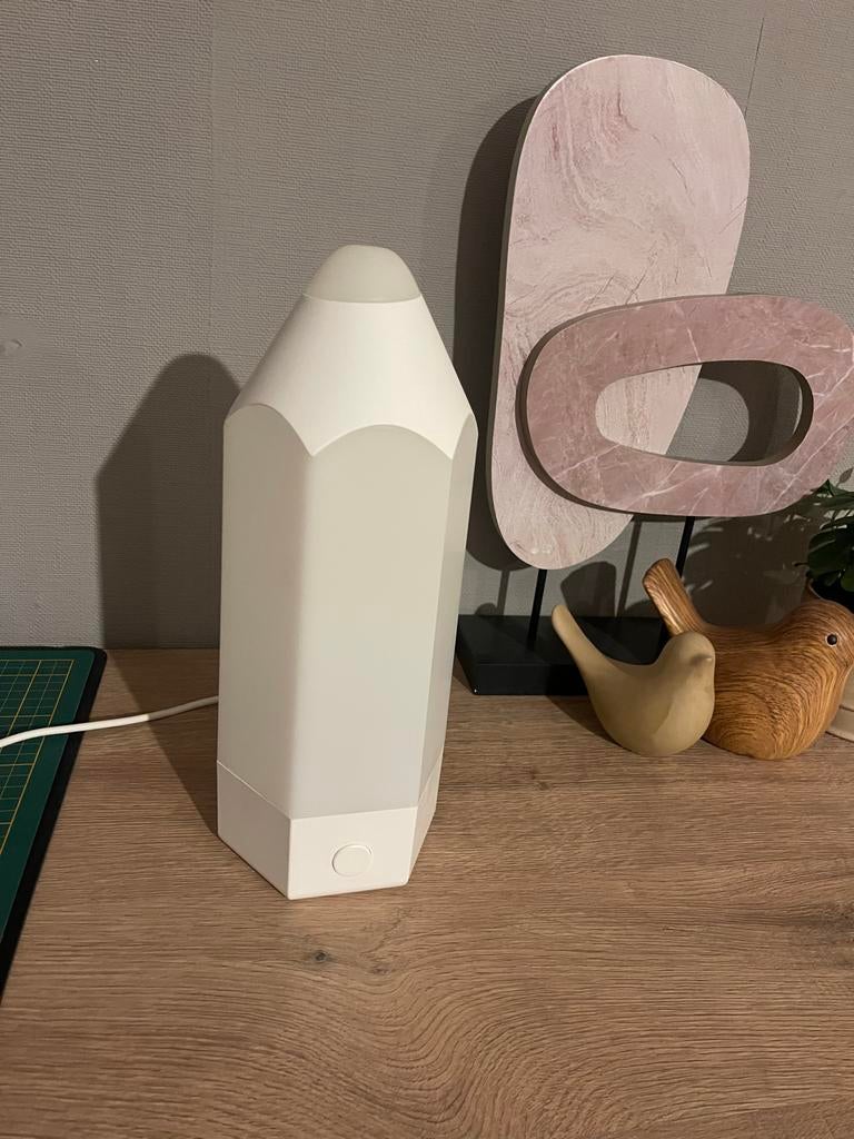 IKEA Potlood Tafellamp - Meerkleurig, Ophalen of Verzenden, Zo goed als nieuw, Kunststof, Minder dan 50 cm