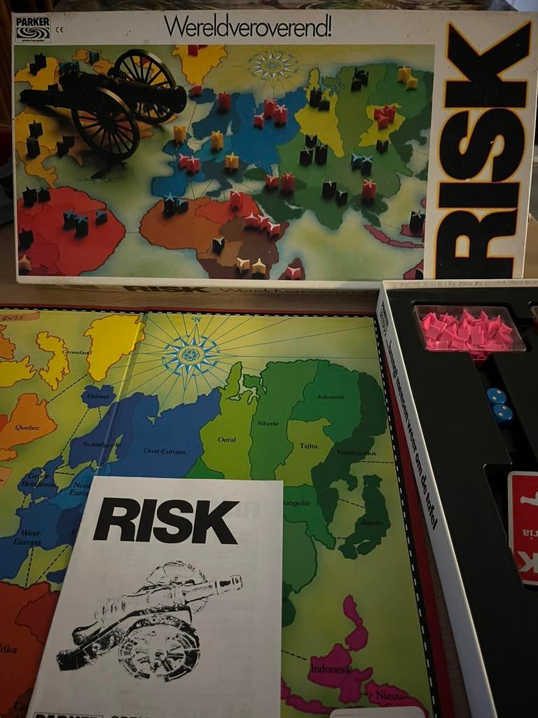 Risk oude witte uitvoering als nieuw, Ophalen of Verzenden, Zo goed als nieuw