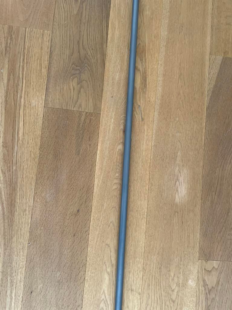 Gordijn roede inclusief beugels, Ophalen of Verzenden, Zo goed als nieuw, 100 tot 150 cm, 200 cm of meer