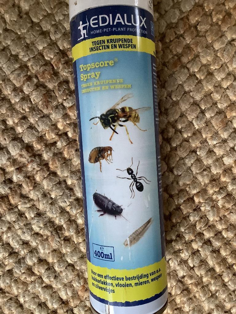 Insectenspray, Edialux topscore spray tegen kakkerlak, vlooi, Tuin en Terras, Bestrijdingsmiddelen, Ophalen, Nieuw, Ongediertebestrijding