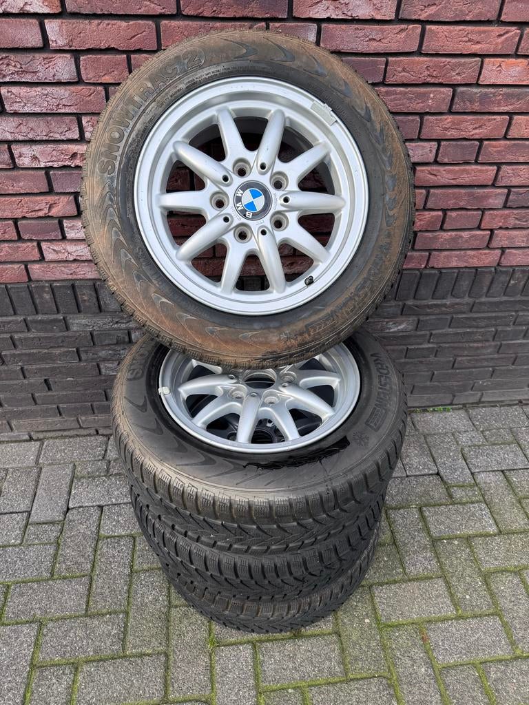 BMW E46 3 Serie Winterset - 15 inch, Auto-onderdelen, Ophalen, Gebruikt, 15 inch, Overige