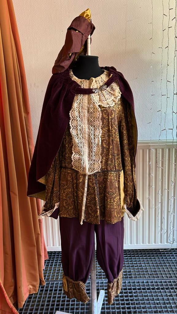 Heren barok kostuum Maat S, Kleding | Heren, Ophalen of Verzenden, Gedragen, Historisch