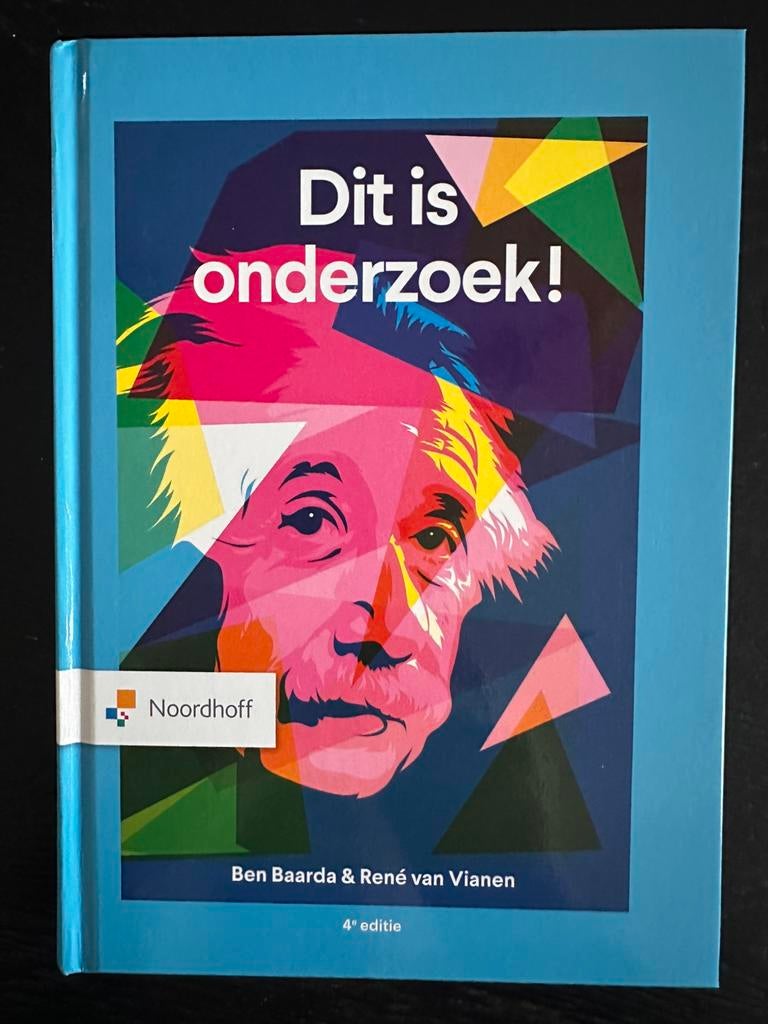 Dit is onderzoek! 4de editie (pabo), Boeken, Ophalen of Verzenden, Beta, Nieuw, HBO