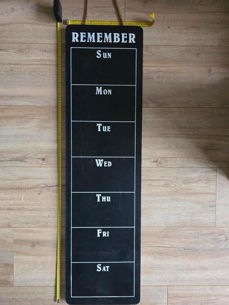 Krijtborden planborden 3x, Ophalen of Verzenden, Whiteboard