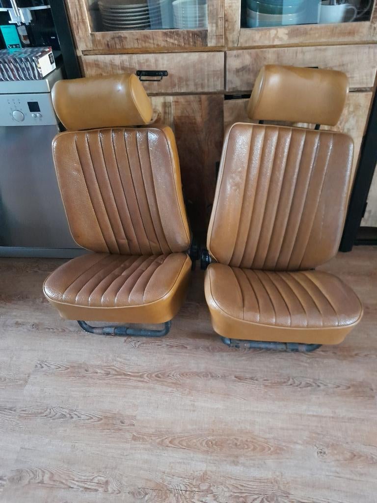 Kadett C stoelen set + deurkaarten (sedan), Auto-onderdelen, Interieur en Bekleding, Opel, Gebruikt, Ophalen