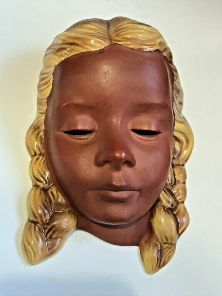 Vintage Wandhoofdje jaren '60, Verzamelen, Retro, Ophalen