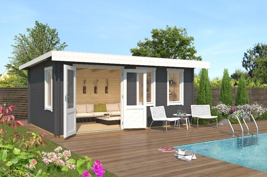 Nieuw modern blokhut Baruda 53, Verzenden, Nieuw