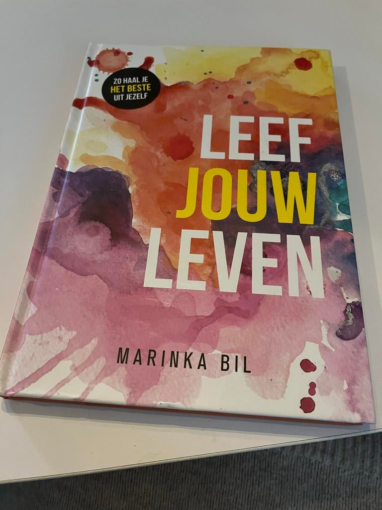 Leef Jouw Leven - Marinka Bil, Ophalen of Verzenden, Zo goed als nieuw, Overige onderwerpen