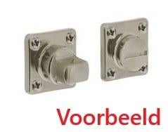 Nieuw 1 stuks Intersteel Rozet  Toilet-/Badkamersluiting 8mm, Ophalen of Verzenden, Nieuw